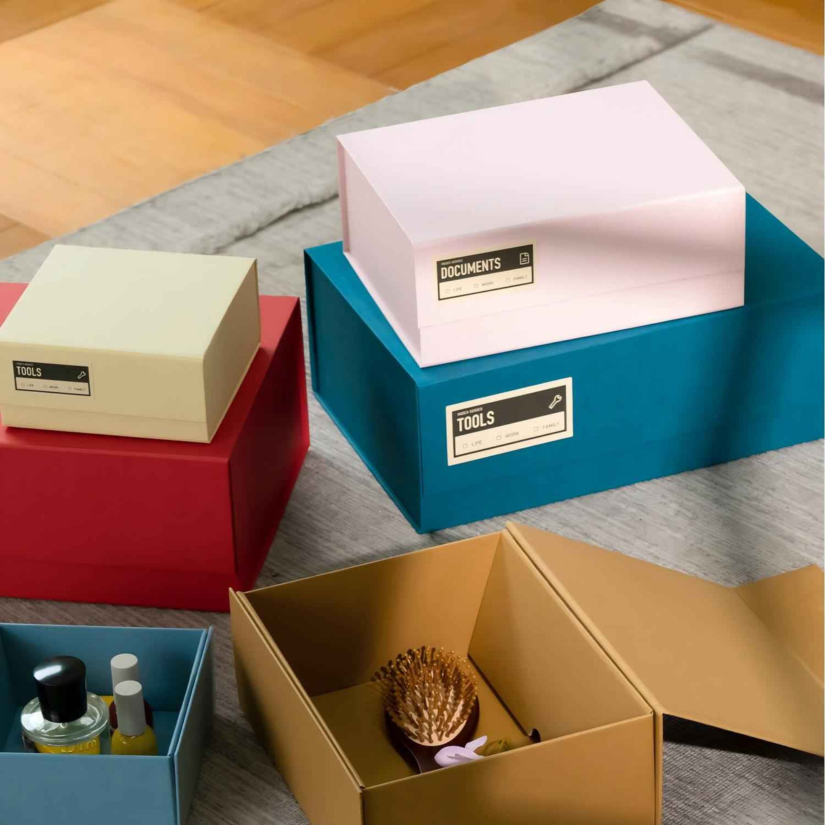 Eco-Friendly Paper Storage Box