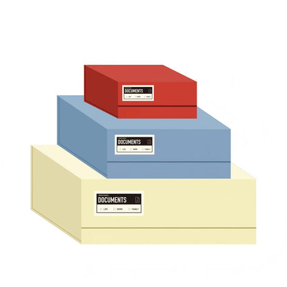 Index Eco-Friendly Lidded Storage Box Set – Set A