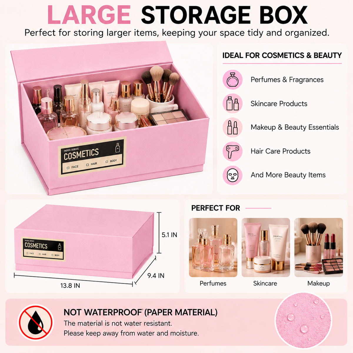 Eco-Friendly Paper Storage Box