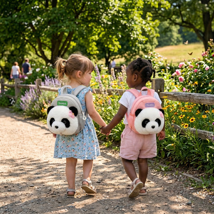Kids Panda Plush Backpack
