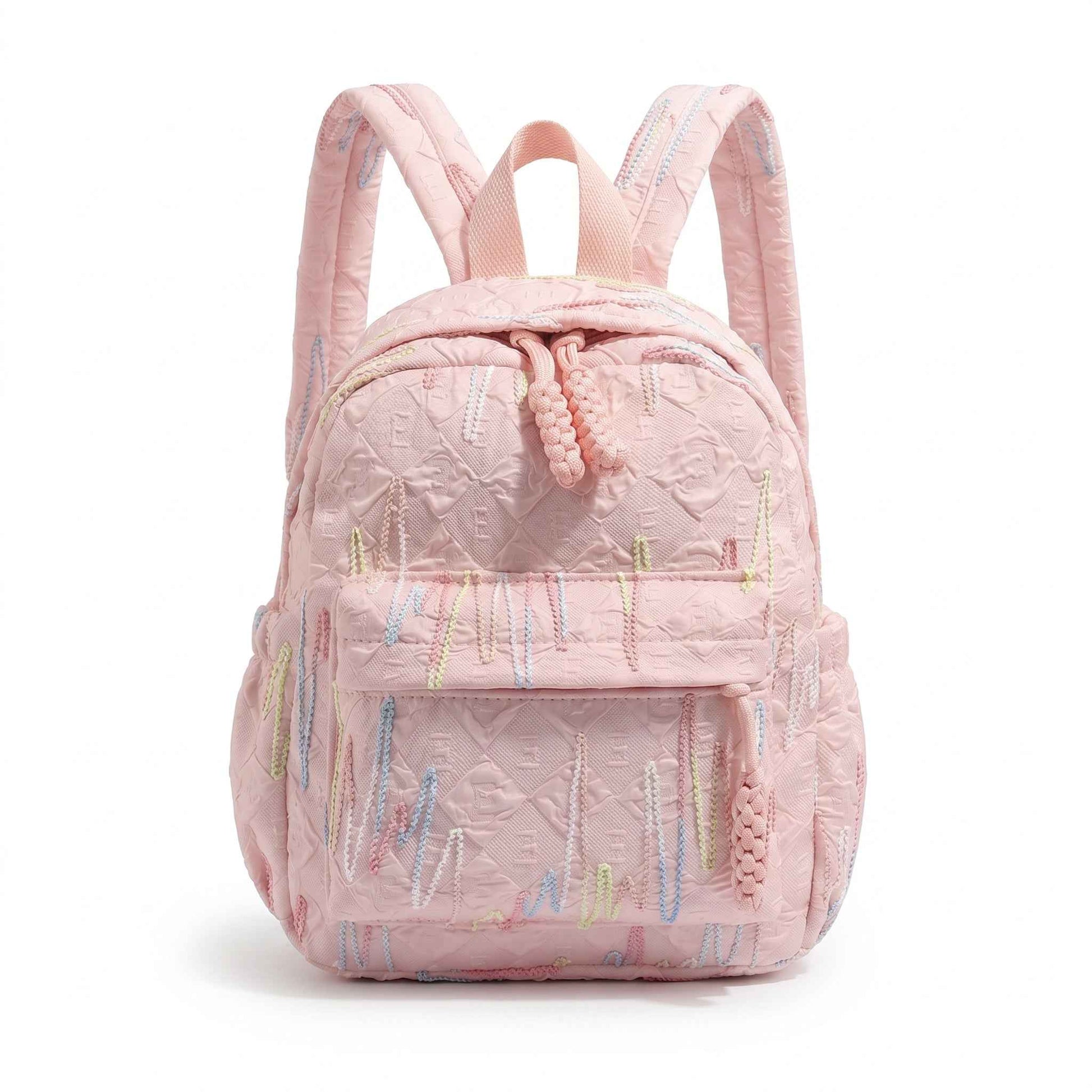 Lightweight Embroidered School Daily Backpack