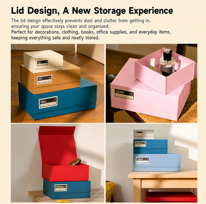 Eco-Friendly Paper Storage Box