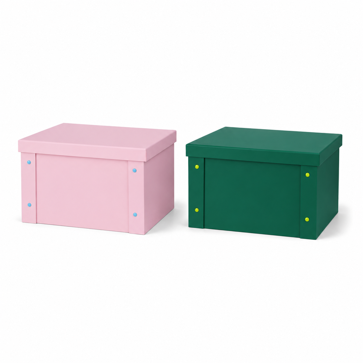 Eco-friendly Paper Storage Box [Set of 2]