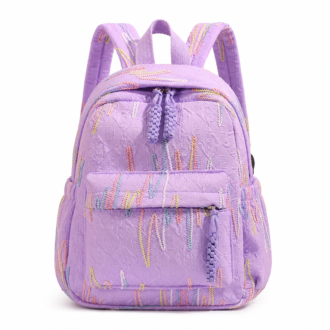 Lightweight Embroidered School Daily Backpack
