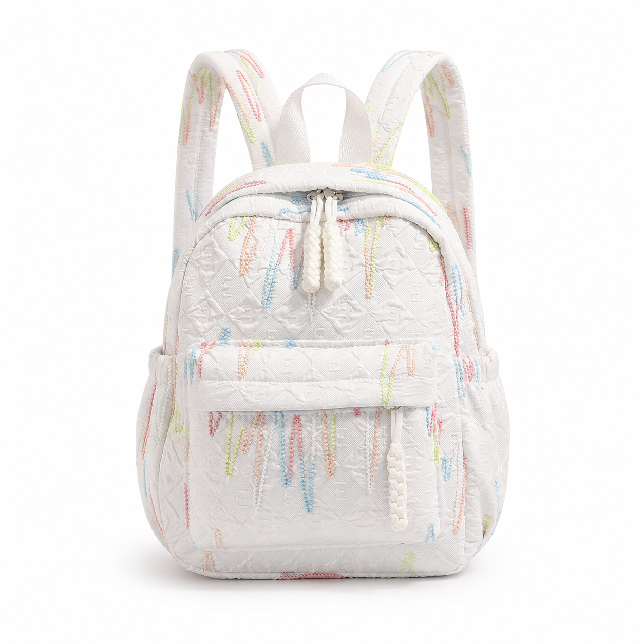Lightweight Embroidered School Daily Backpack