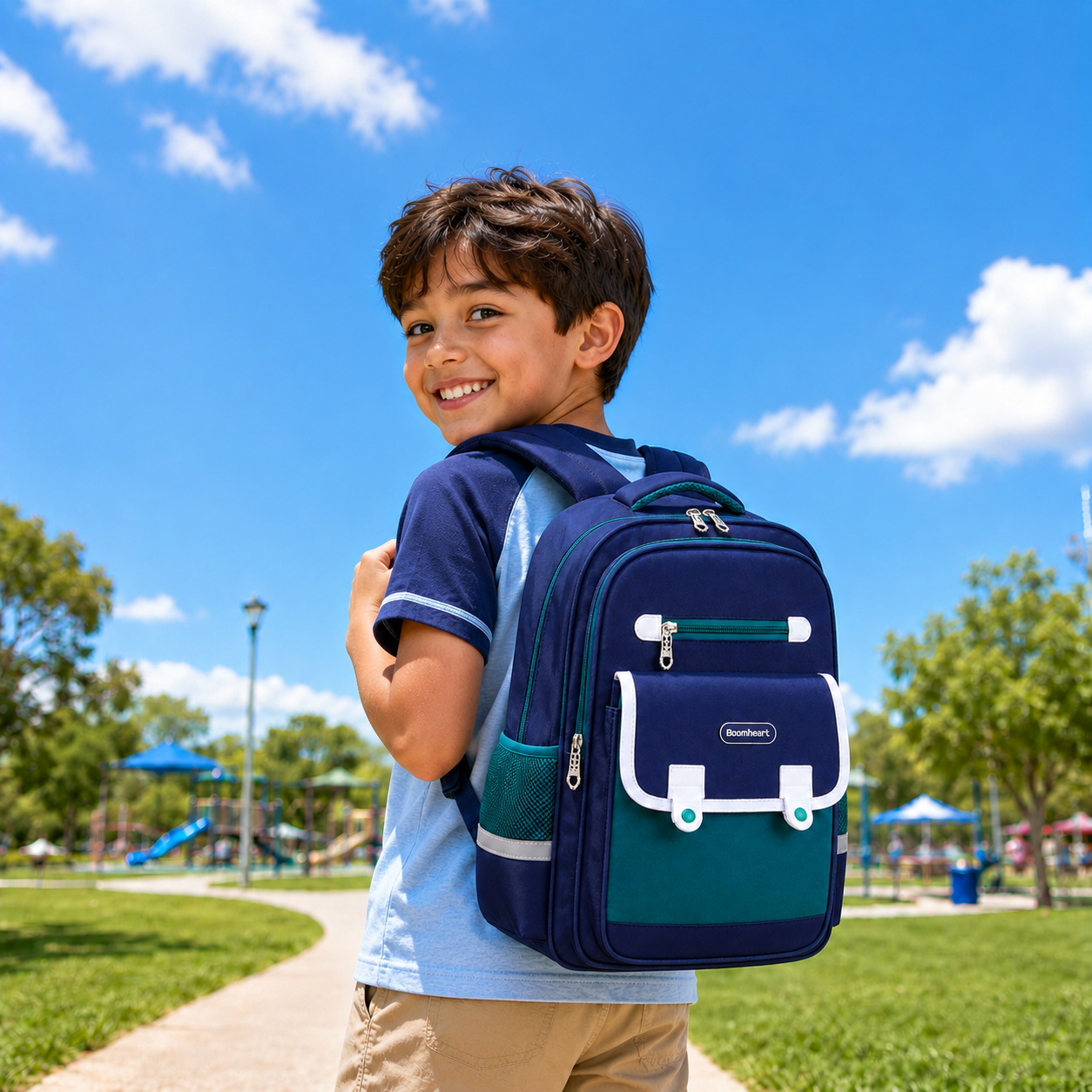 Kids Ergonomic School Backpack with Large Capacity