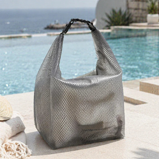 Lightweight Mesh Beach Swimming Bag