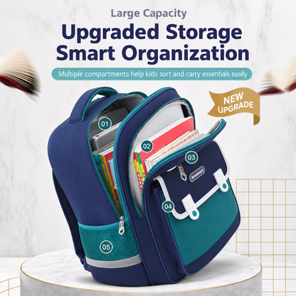 Kids Ergonomic School Backpack with Large Capacity