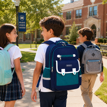 Kids Ergonomic School Backpack with Large Capacity