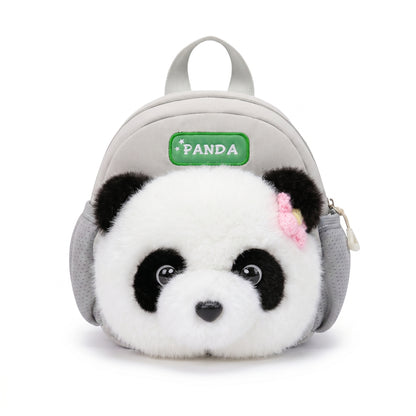 Kids Panda Plush Backpack