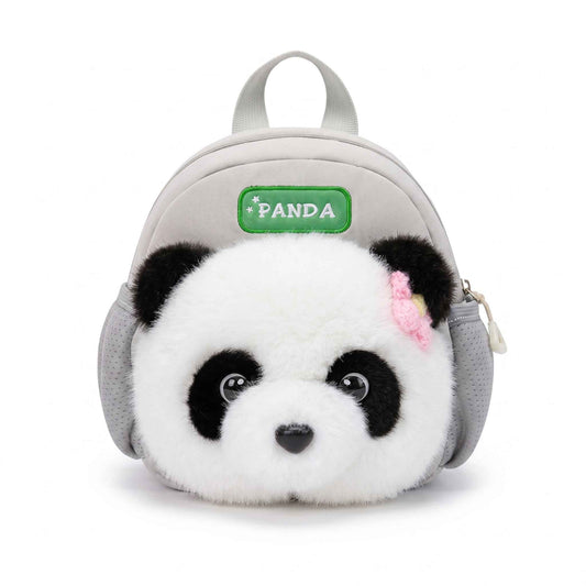 Kids Panda Plush Backpack