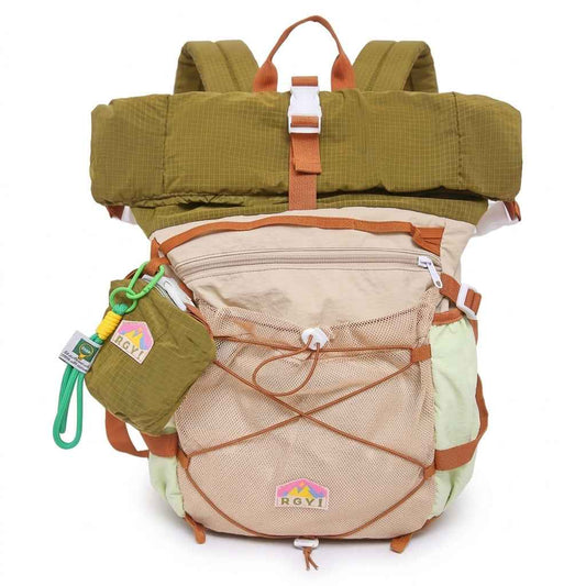 Lightweight Roll-Top Travel Backpack for Teens (Ages 10+)