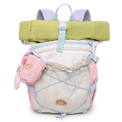 Lightweight Roll-Top Travel Backpack for Teens (Ages 10+)