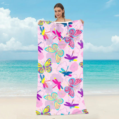 2 in 1 Quick Dry Beach Towel Bag