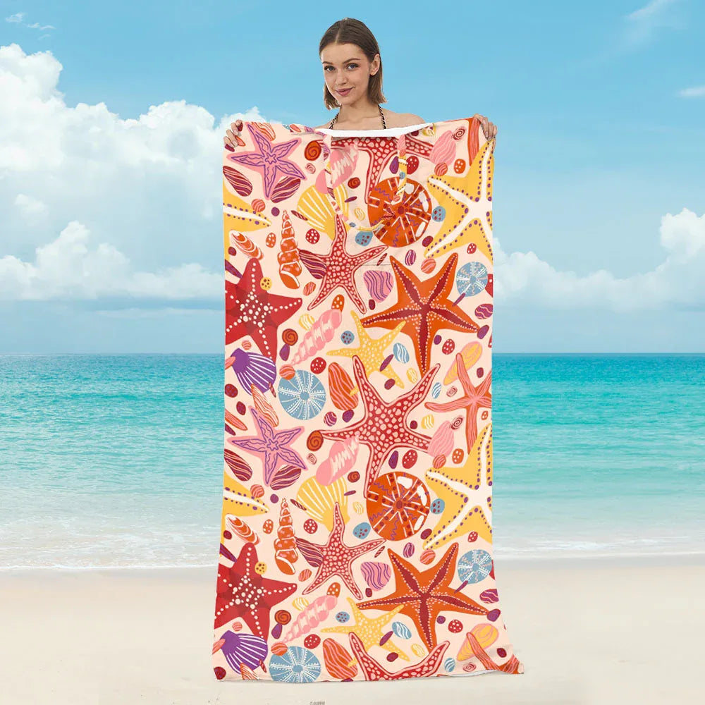 2 in 1 Quick Dry Beach Towel Bag