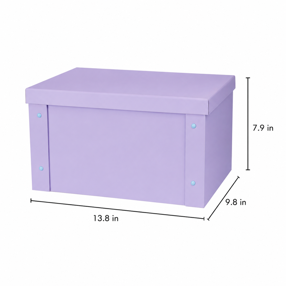 Eco-friendly Paper Storage Box [Set of 2]
