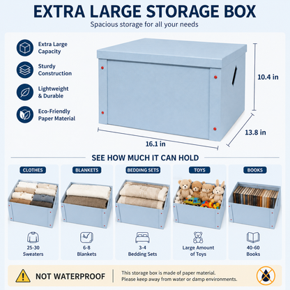 Eco-Friendly Storage Box-Extra Large